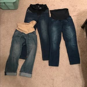 Maternity jeans bundle